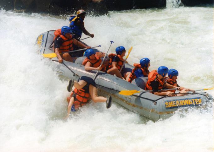 White Water Rafting na rzece Zambezi